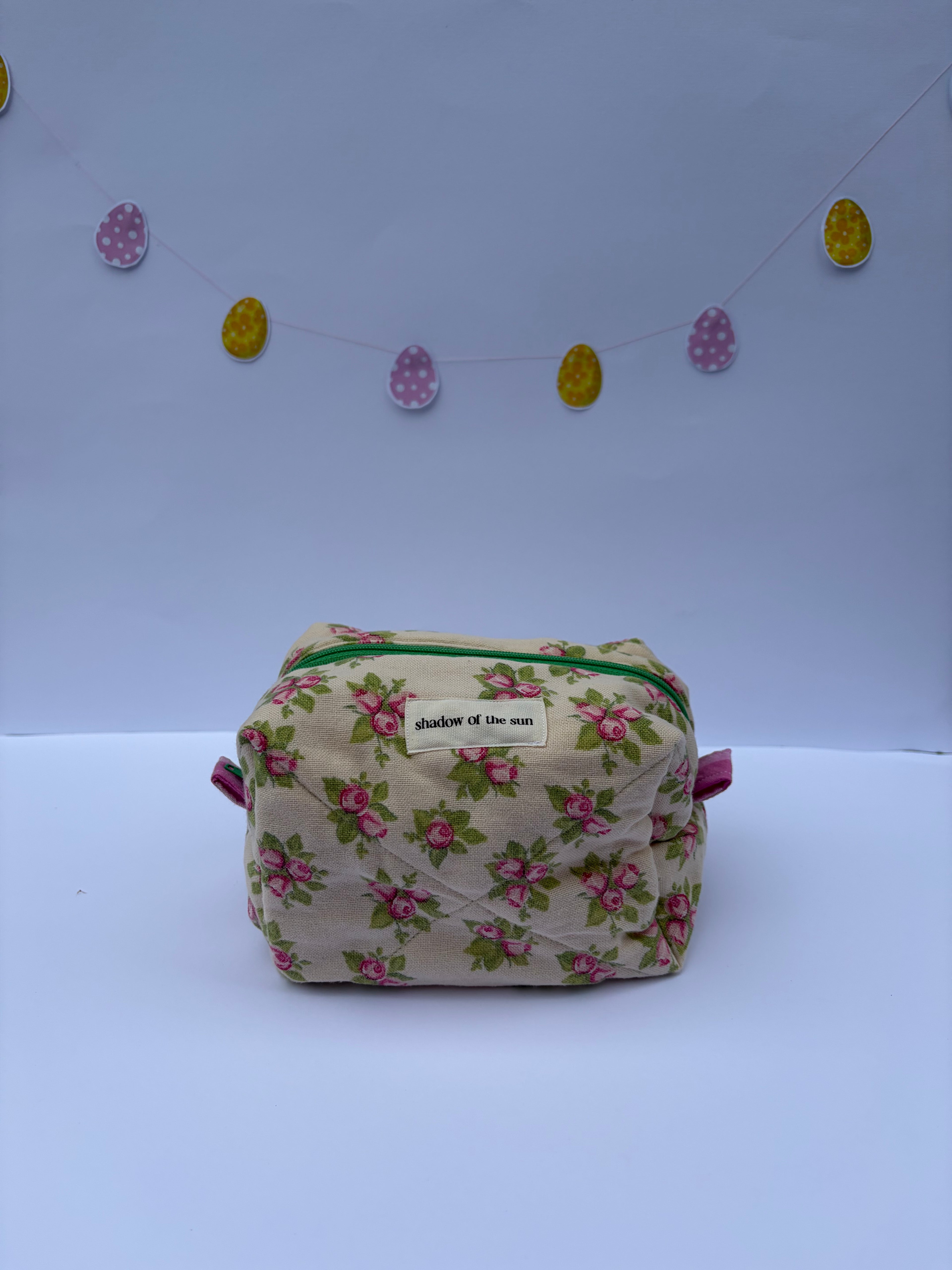 Rose Patch Make up bag