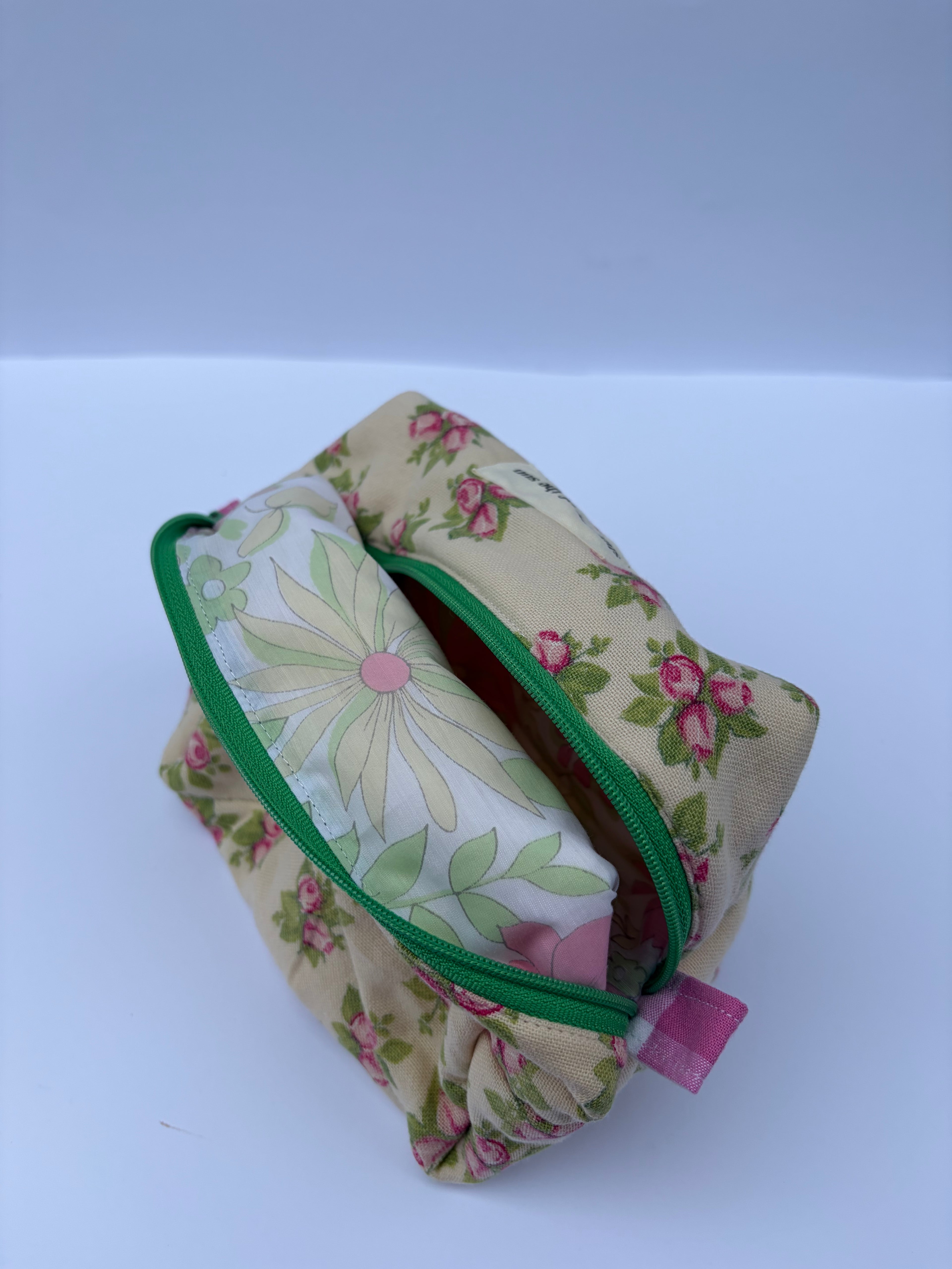 Rose Patch Make up bag