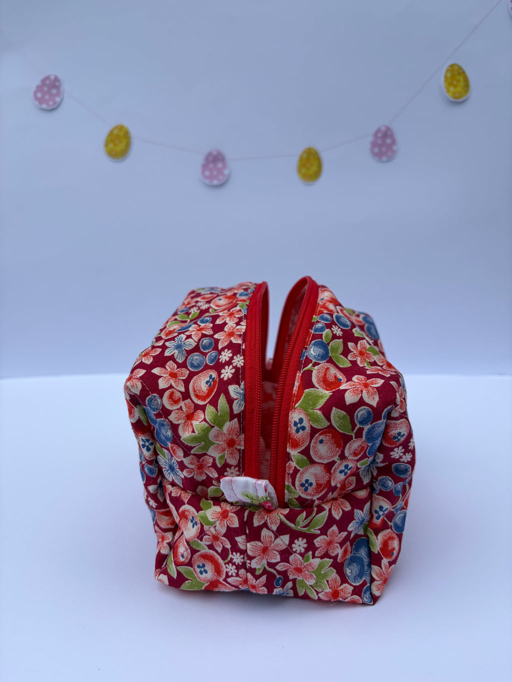 Not so perfect Summertime Berries Make up bag