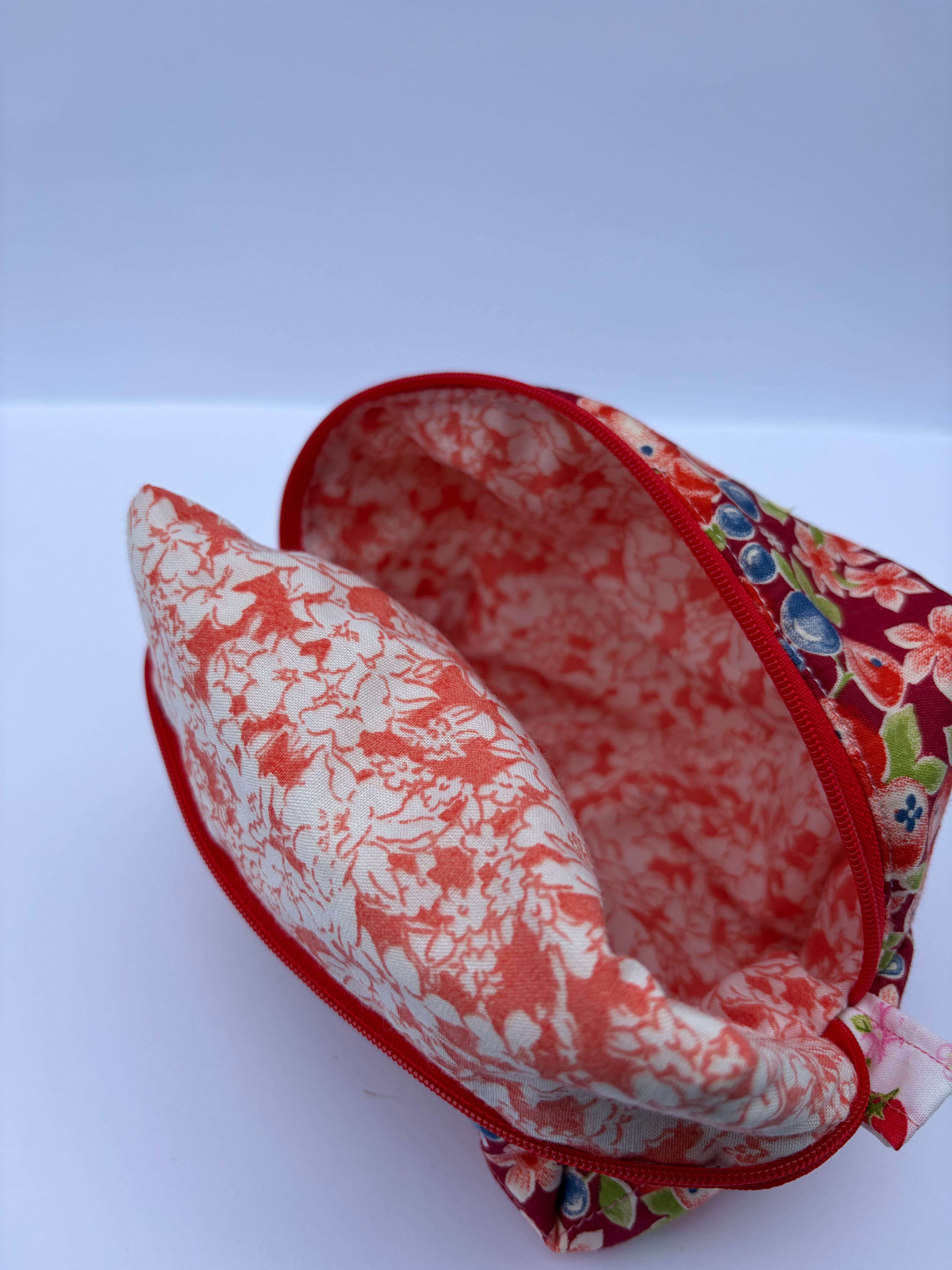 Not so perfect Summertime Berries Make up bag
