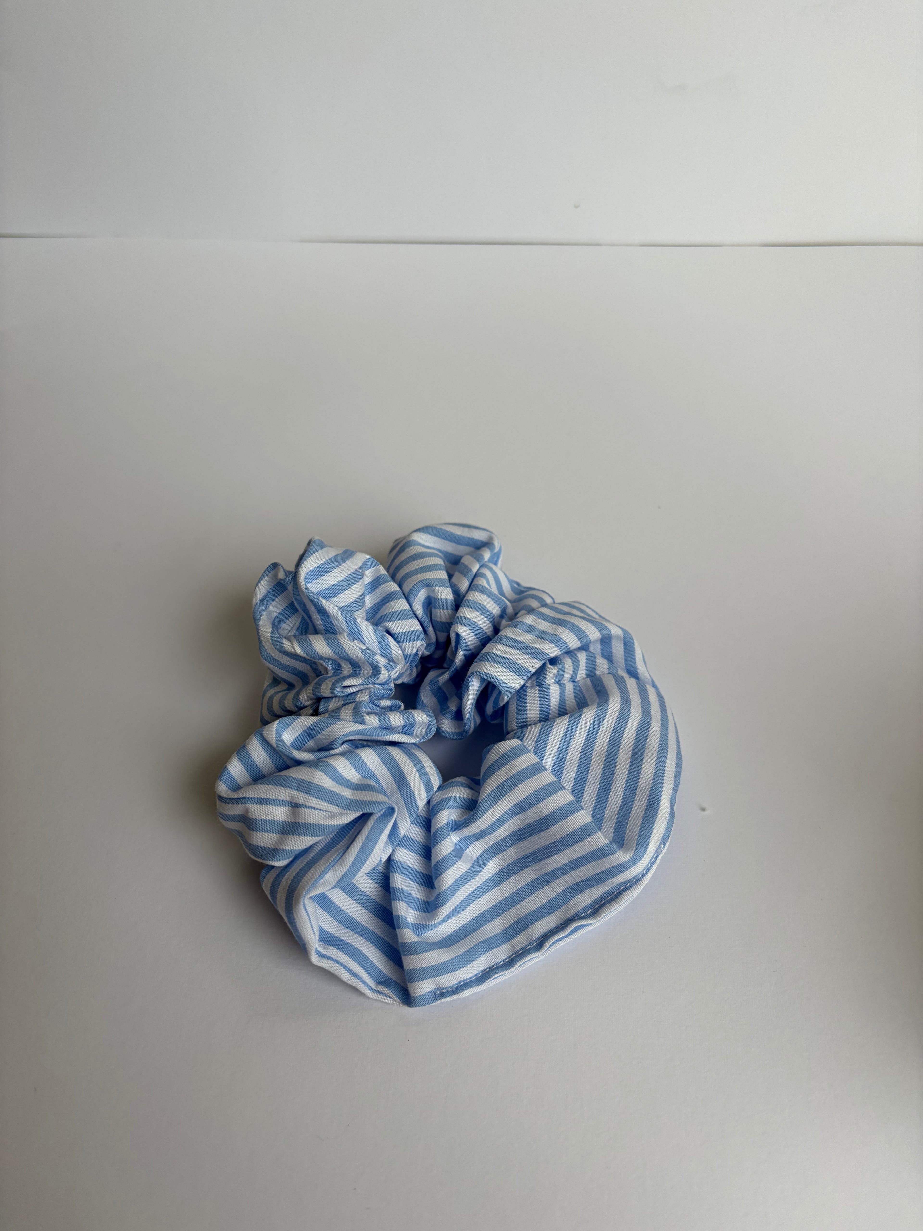 Blue stripes Scrunchie