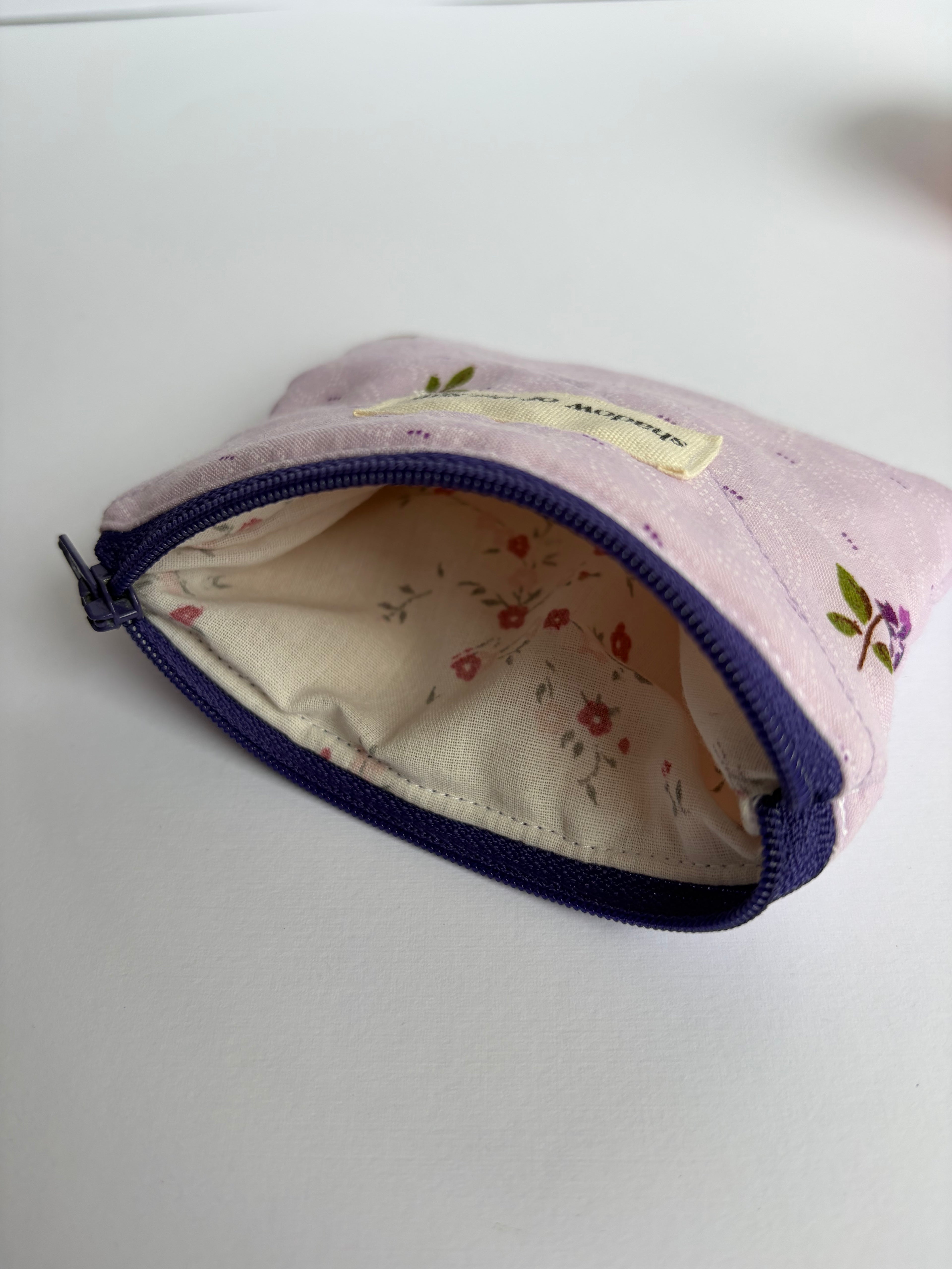 Lilac Bloom Coin Pouch