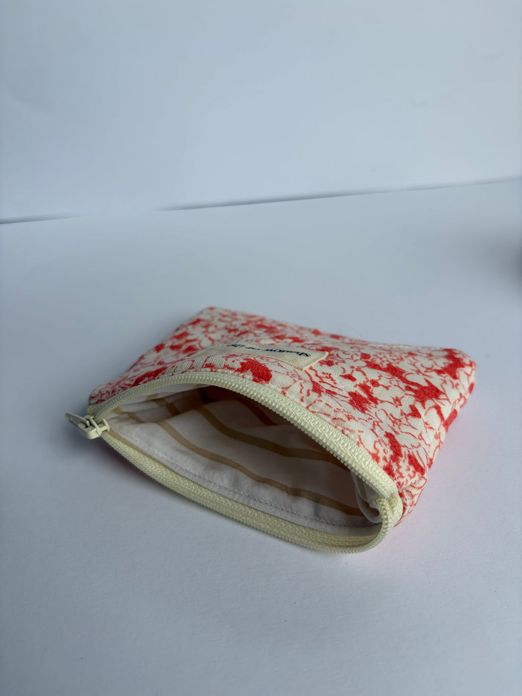 Red floral Coin Pouch