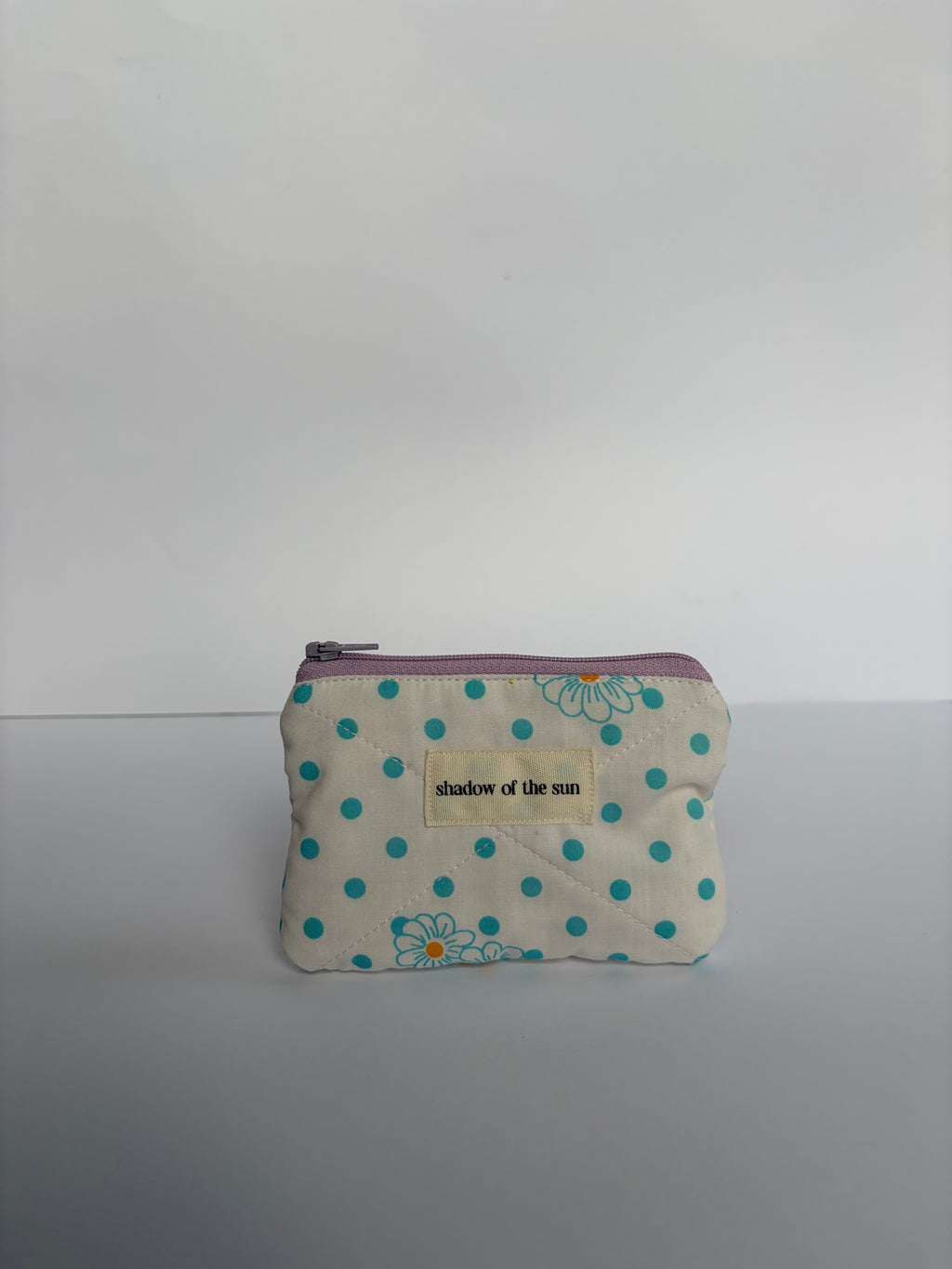 Floral polka dot Coin Pouch