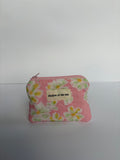 Pinky floral Coin Pouch