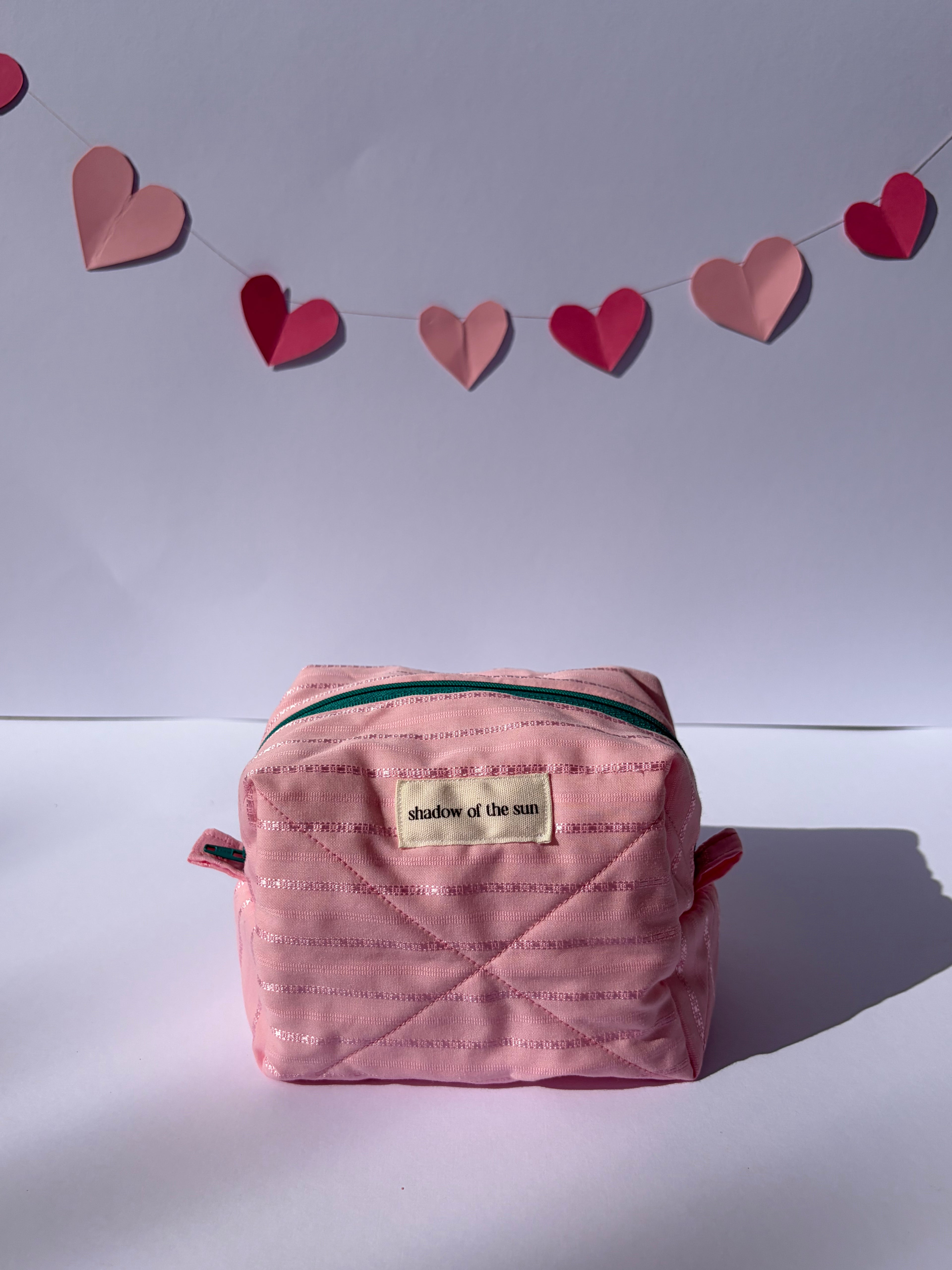 Pretty in pink Make up bag