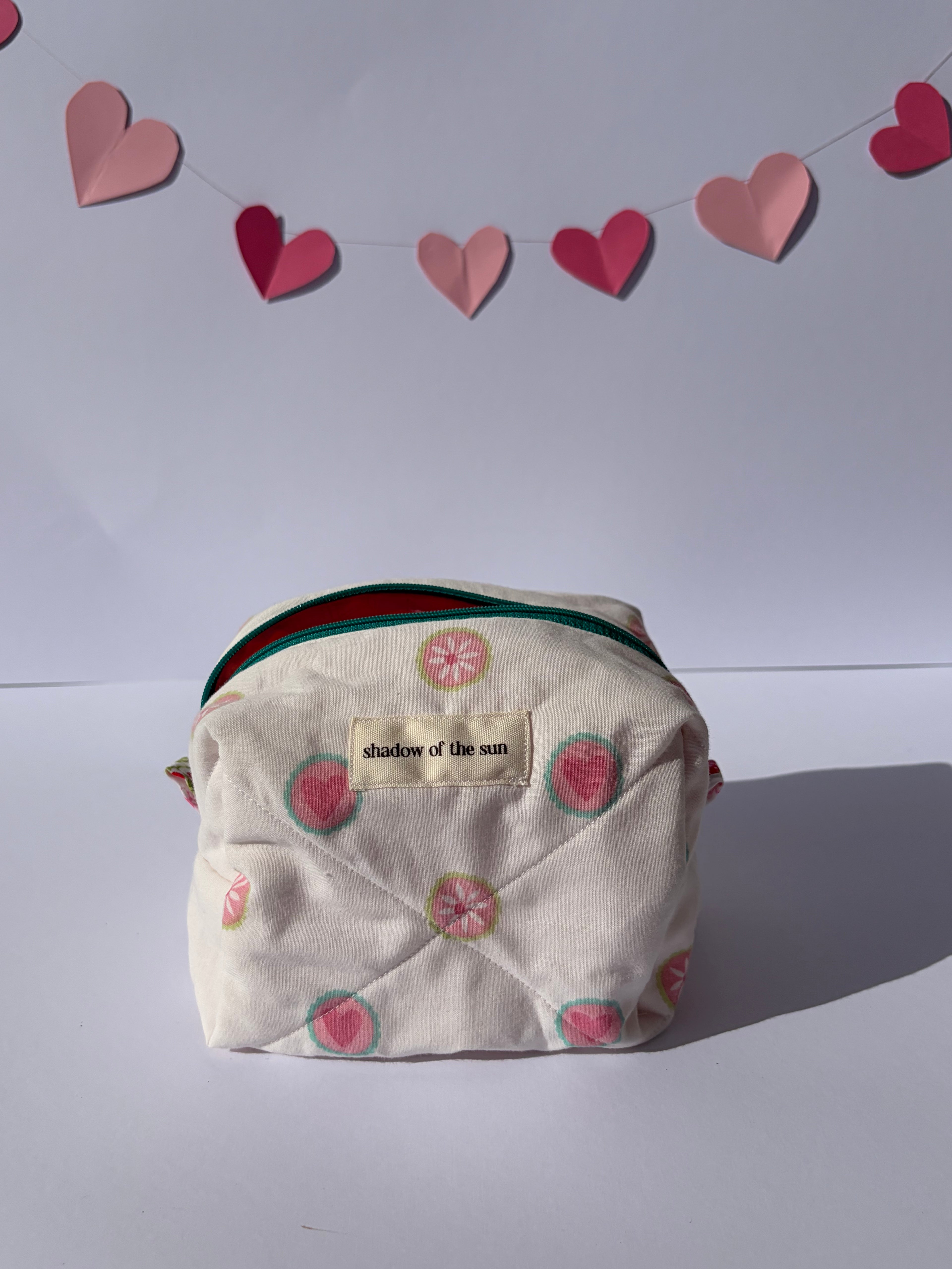 Flower patch Make up bag