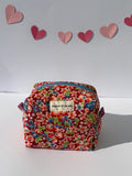 Summertime berries Make up bag