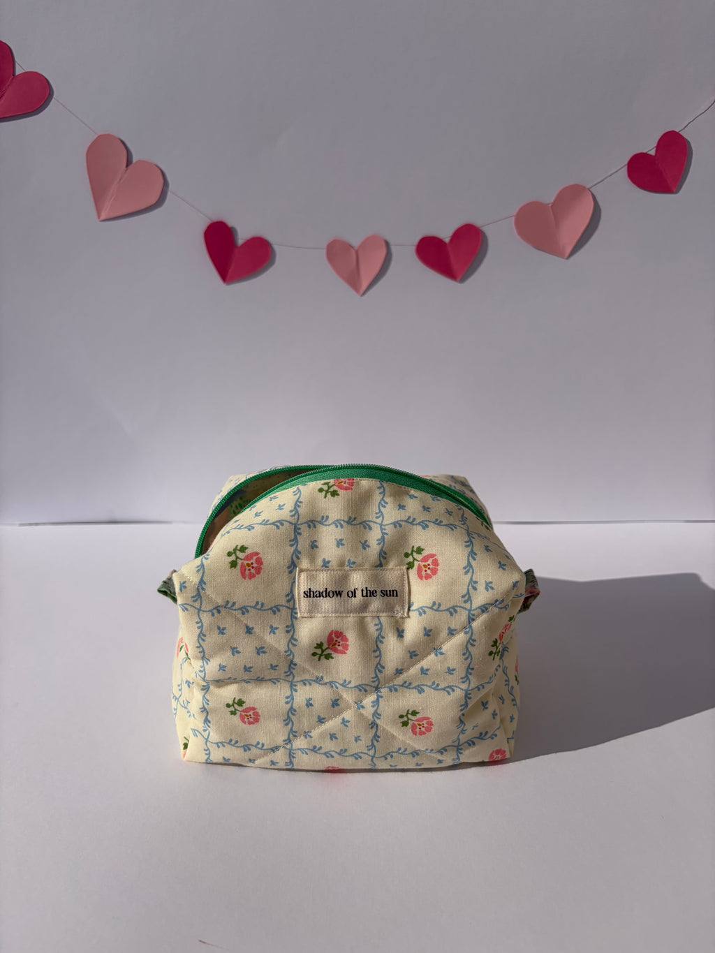 Petal poetry Make up bag
