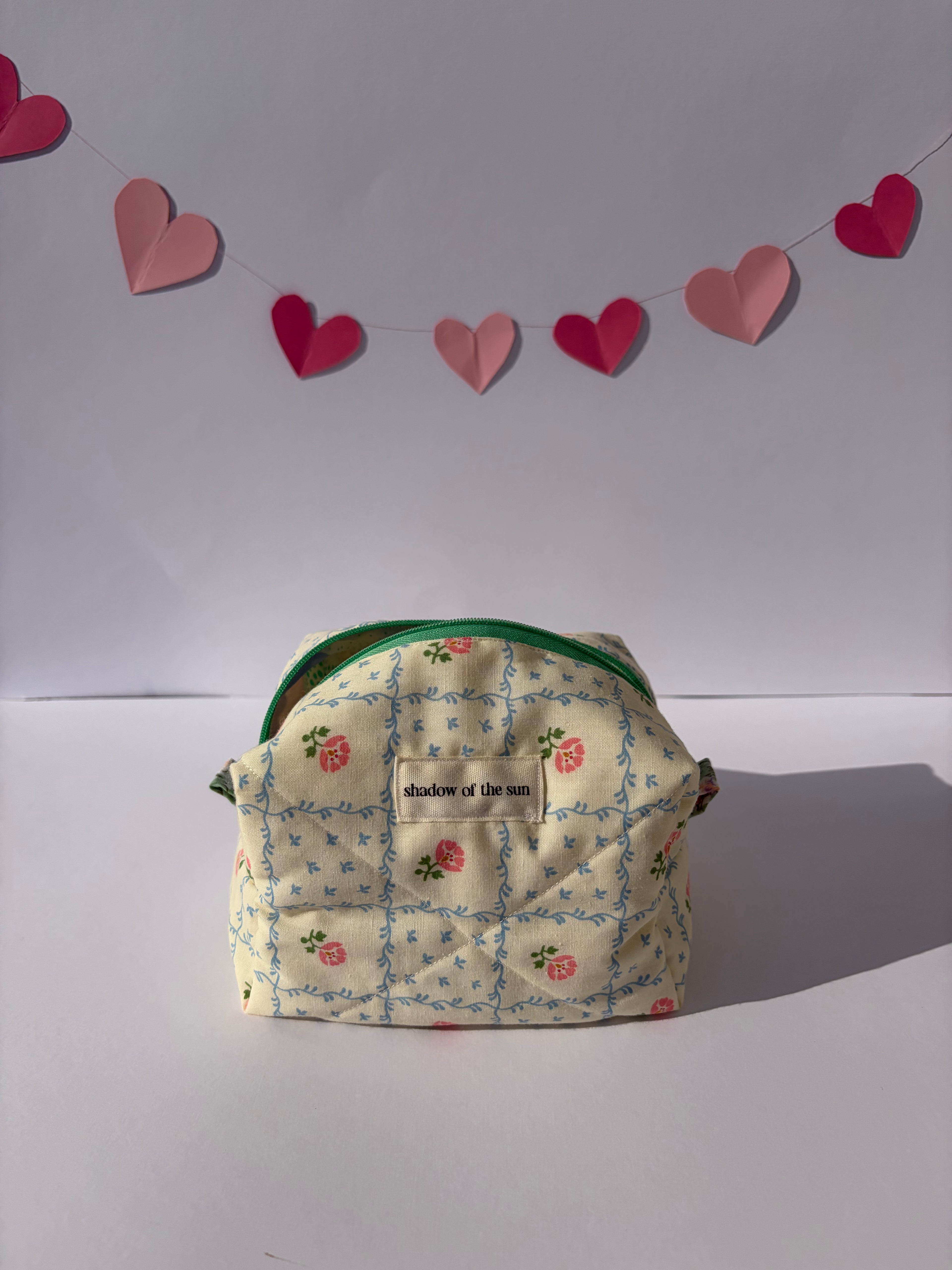 Petal poetry Make up bag