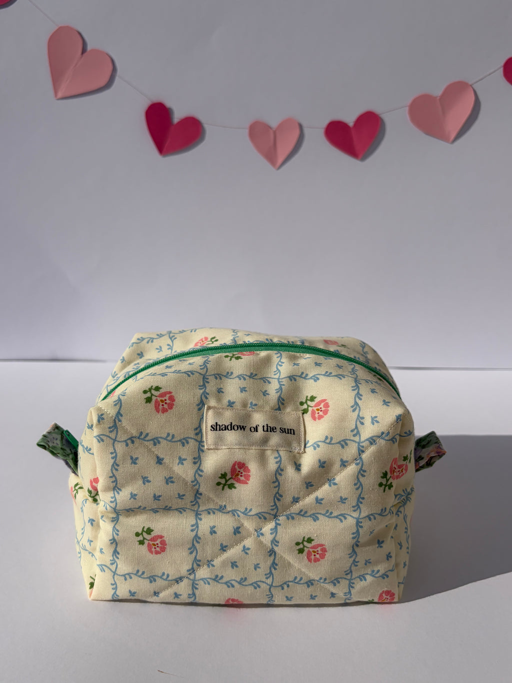 Petal poetry Make up bag